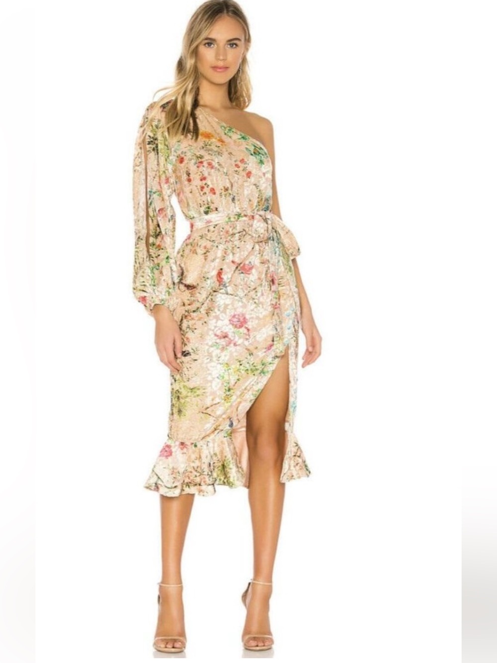NWOT Hermant & Nandita VEENA MIDI DRESS Size XS